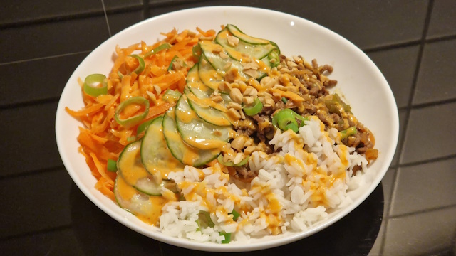 Rice Bowl med kjøttdeig illustrative image